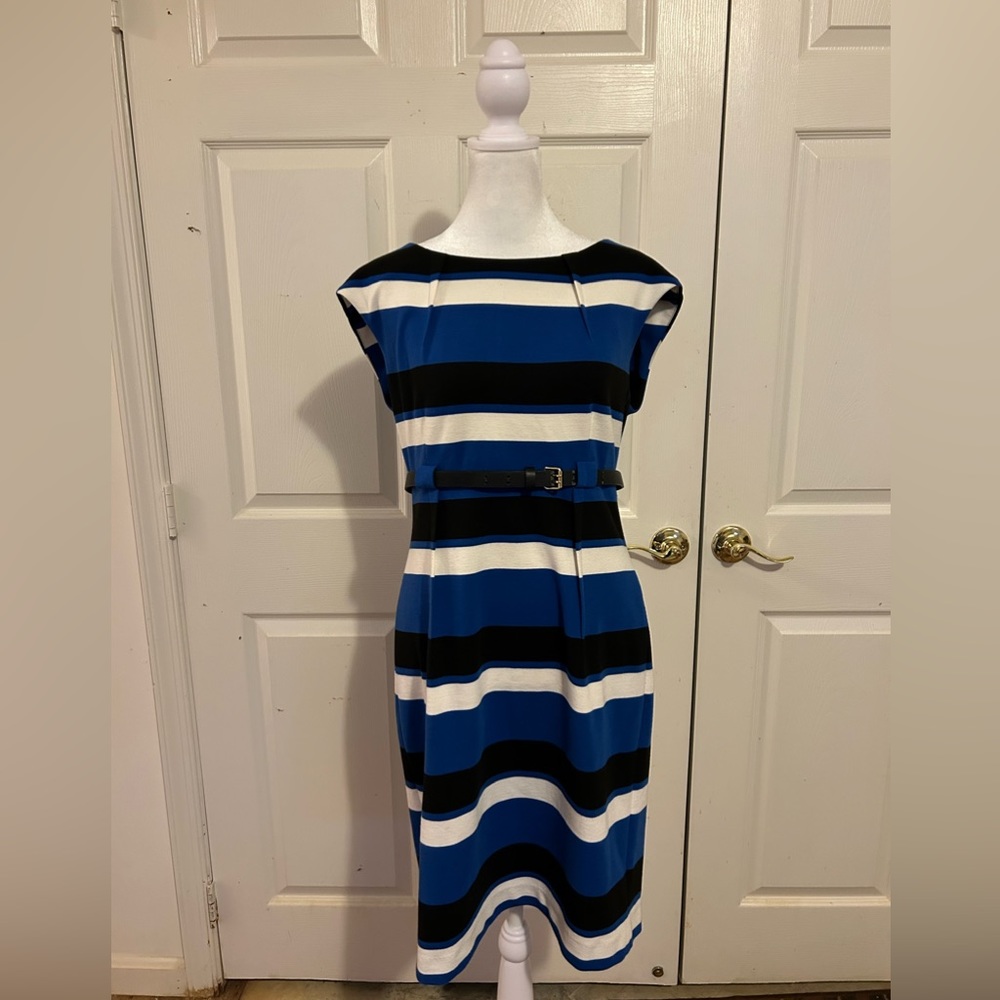 Calvin Klein belted dress, size 10